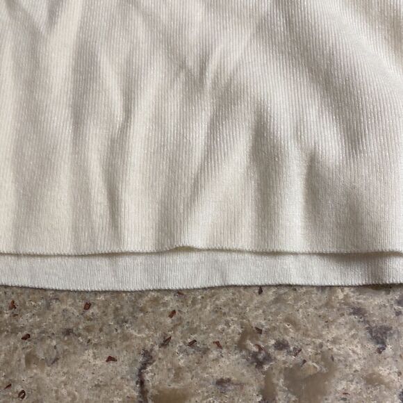 Cali Be 1/4 Zip Butter Lightweight Pullover Sweater - Picture 6 of 7